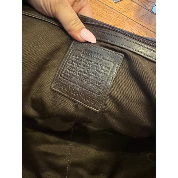 Coach Mini Signature Hudson Computer Laptop Business Briefcase Bag #70058 (pu160 - Picture 11 of 11